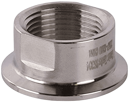 Adaptador Acero Inoxidable Clamp por NPT